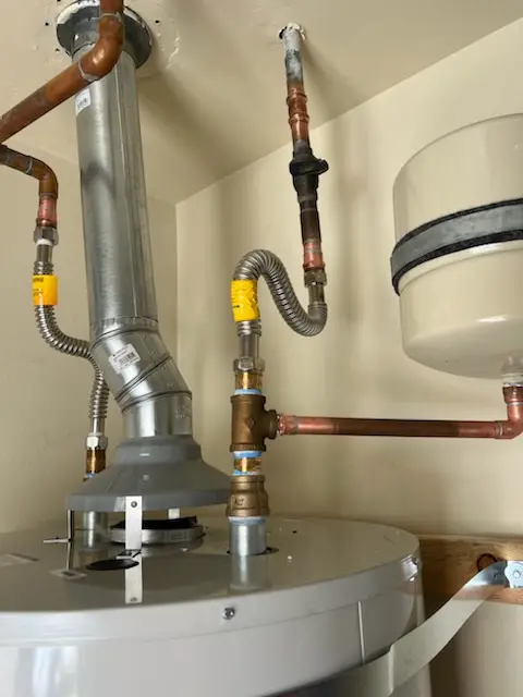 Water heater installation and plumbing repair in Plattsville
